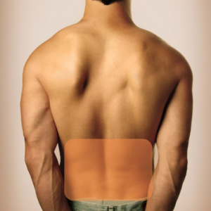Depilación zona lumbar hombre
